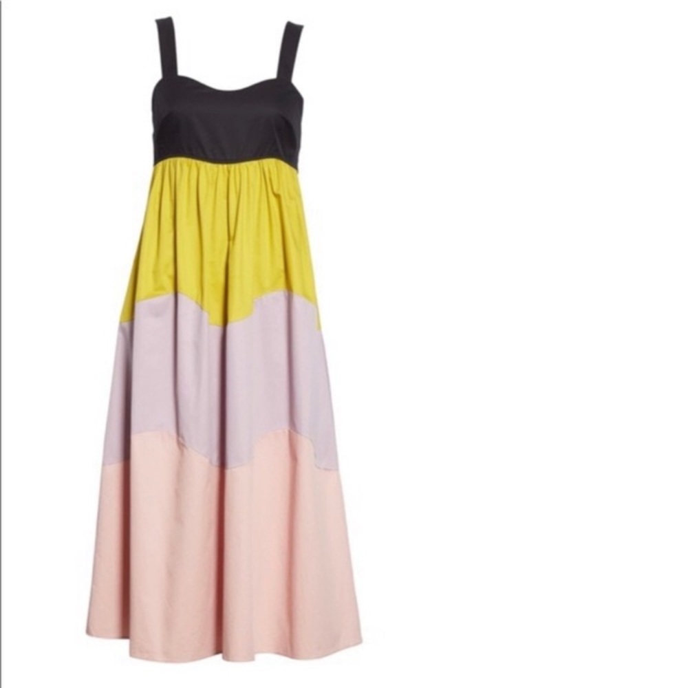 Kate Spade Scalloped Color - Block Dress